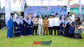 foto istimewa : Kapolresta Banggai Kombes Pol Hendri Yulianto.S.I.K.MH, Berikan tauziah jaga komtibmas dan jalin silahturahmi antar umat beragama.