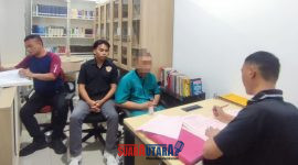 foto istimewa : Serahkan Tersangka di Kejaksaan negeri banggai