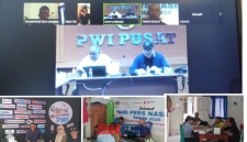 foto istimewa : Tampak 18 wartawan yang ikuti ujian Pra-UKW dari Jenjang Muda, Madya, dan Utama.