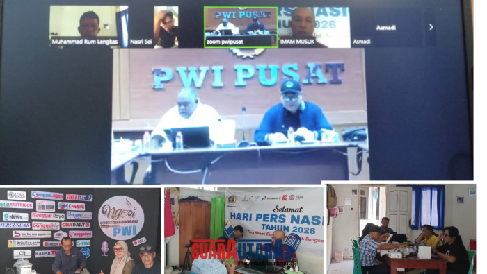 foto istimewa : Tampak 18 wartawan yang ikuti ujian Pra-UKW dari Jenjang Muda, Madya, dan Utama.