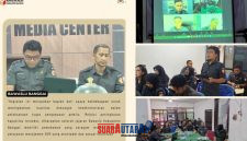 foto istimewa : Ketua Bawaslu Banggai Ridwan.SH pimpin Rapat Peningkatan Kapasitas pemilih