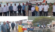 foto istimewa : Ketua Komisi III Dandy Adhi Prabowo Bersama Anggotanya kunjungi pelabuhan rakyat dan didampingi Staf Ahli Bupati Alfian Djibran bersama jajarannya 