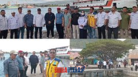 foto istimewa : Ketua Komisi III Dandy Adhi Prabowo Bersama Anggotanya kunjungi pelabuhan rakyat dan didampingi Staf Ahli Bupati Alfian Djibran bersama jajarannya 