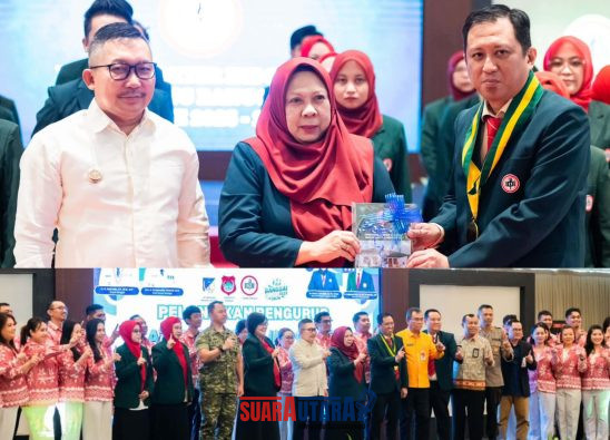 foto istimewa : Dandim 1308/LB Letkol Inf Cepi Kartiwa.S.Pd.hadir dan berikan dukungan pada pengurus ID yang baru dilantik demi pelayanan kesehatan pada masyarakat banggai