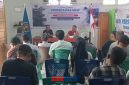 foto istimewa : penguji dari Pra UKW PWI Provinsi sulteng Mahmud Matangara,dan Temu Sutrisno