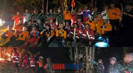 foto istimewa : Damdim 1308/LB Letko Inf Cepi saat usai padamkan api