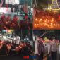 foto istimewa : 62 Personel Polresta Banggai serta Polsek Kota  Amankan Aksi Seribu Lilin Aliansi Untika Melawan