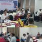foto istimewa 18 peserta sedang melaksanakan tugas dari masing masing jenjang Muda, Madya dan Utama dengan di awasi Para penguji