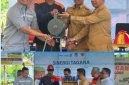 foto istimewa: Tampak Kaban BPBD Banggai H.Moh Rifai Mahiwa.SE.M.Si.Bersama Perwakilan DSLG dan Kades Uso