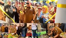 foto istimewa : Saat Bupati Ir H.Amirudin.SP.MP.MM Resmikan Kantor Desa Singkoyo