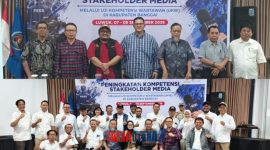 foto istimewa : Wasekjen) PWI Pusat, Suprapto Satro Atmojo, Ketua Pembina PWI Provinsi sulteng Mahmud Matangara dan Sekertaris Temu Sutrisno
Relation Section Head JOB Tomori, Andi Basuki
Departemen Analis, Formalitas dan Komunikasi SKK Migas Kalsul, Muh. Ary Pratomo
