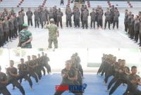 foto istimewa Dandim 1308/LB Letkol inf Cepi saat berikan arahan pada anggota peserta pelatihan 