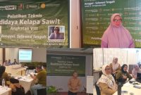 foto istimewa : Para peserta yang terdiri dari petani sawit serius ikuti kegiatan ini
