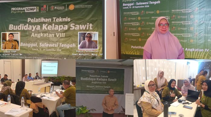 foto istimewa : Para peserta yang terdiri dari petani sawit serius ikuti kegiatan ini