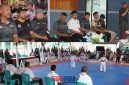 foto istimewa : Wakili Dandim 1308/LB Pasi Lok Buka Kejuaraan Karate sambut HUT TNI Ke 81