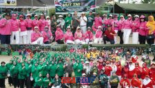 foto istimewa : Dandim 1308/LB Letkol Inf Cepi saat ikuti Senam Sehat Bersama Jajaran Forkopimda 