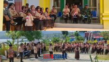 foto istimewa : Saat Babinsa Lamala ikut berikan dukungan pada anak-anak Pramuka berangkat ke tempat keping