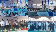 foto istimewa : Saat Gubernur Sulteng  Dan Bupati Banggai berikan Tauziahnya di dampingi para unsur Forkopimda sulteng dan Banggai Serta para anggota DPR Provinsi sulteng bersama DPRD Banggai