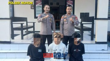foto istimewa : 3 Pemuda Tak Berkutik usai Bobol rumah sarang burung walet di tiga tempat kejadian 