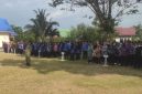 foto istimewa :Camat masama menjadi pembina upacara.