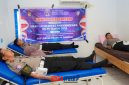 foto istimewa : Saat Anggota sedang lakukan donor darah