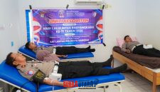 foto istimewa : Saat Anggota sedang lakukan donor darah