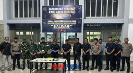 foto istimewa : Anggota Satnarkoba polresta banggai Bersama Lapas Kls II Luwuk Gelar Razia pada Warga Binaan