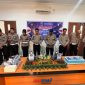 foto istimewa : Nampak para Kanit dan jajaran satlantasnpolresta banggai rasakan ulantahun lantas