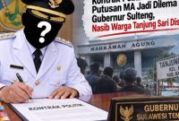 foto istimewa : Gubernur sulteng Lakukan penandatanganan tangan kontrak politik bersama warga tanjung saat kampanye politiknya