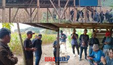 foto istimewa : Saat Para Jurnalis dari berbagai Media di banggai Bersama Pertamina EP DMF lakukan kunjungan di dua tempat Petani dan Penernak Binaan nya desa kayoa