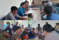 foto istimewa : Tampak Perwakilan PT PAU saat Lakukan Mediasi Terkait permasalahan yang terjadi di kalangan warga 