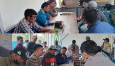 foto istimewa : Tampak Perwakilan PT PAU saat Lakukan Mediasi Terkait permasalahan yang terjadi di kalangan warga
