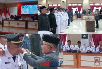 foto istimewa : Bupati banggai Ir H.Amirudin.SP.MP.MM  saat lakukan sumpah Jabatan 
