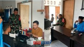 foto istimewa : Anggota Babinsa sedang lakukan foto warga 