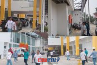 foto istimewa : Dinas PUPR Banggai I Putu Jati Arsana Dan Pihak Kontraktor Langsung Respon Pemberitaan dan  Cek kondisi Bangunan