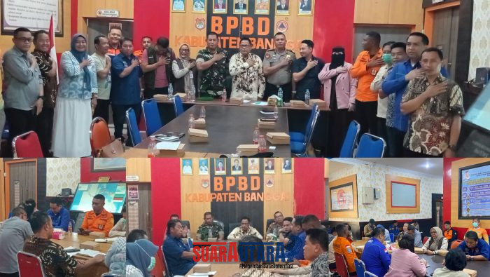 foto istimewa : Tampak Staf Khusus Bupati Bidang Hukum Alfian Djibran bersama Unsur Forkopimda usai rapat lintas Sektor