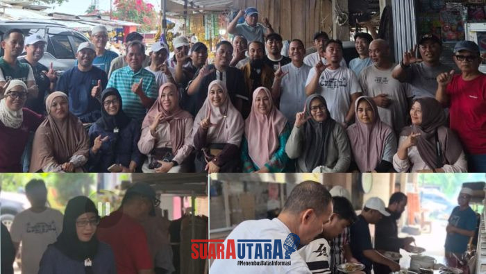 foto istimewa : Beginilah bentuk kebersamaan Keluarga KPK Luwuk