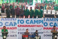 foto istimewa  : Rektor Unismu saling tukar Cindra mata dan sesuai prosedur 