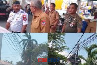 foto istimewa  : Wabup Drs H.Furqanuddin.MM saat Instrusikan Kadishub dan Kasat Pol PP lakukan pemanggilan Proveder atau Instansi terkait.