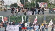 foto istimewa : Gelar Aksi SMI tuntutan atasi kabut asap dan kinerja Presiden Prabowo