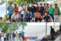 foto istimewa : Lurah Giat Bersih RTH Kilo 5 dan pesan Jaga Kebersihan serta Keamanan