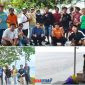 foto istimewa : Lurah Giat Bersih RTH Kilo 5 dan pesan Jaga Kebersihan serta Keamanan 