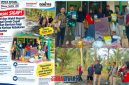 foto istimewa  : Saat Tim Dinsos Salurkan Bantuan Bupati Banggai Untuk Lansia Korban Kebakaran di masama