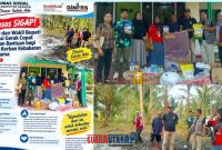 foto istimewa : Saat Tim Dinsos Salurkan Bantuan Bupati Banggai Untuk Lansia Korban Kebakaran di masama