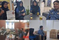 foto istimewa : Tampak Saat Lurah soho lakukan pembicaraan lintas instansi