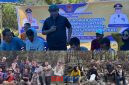 foto istimewa : Kadinsos Hariadi Bola.SH Bersama Tim saat berikan arahan dan pesan dari Bupati banggai.