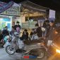foto istimewa Saat Petugas sedang lakukan sosialisasi para anak muda sedang nongkrong