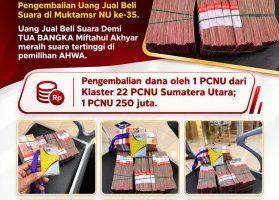 Wahai Para Penyuap Peserta Muktamar, Berhentilah Berpura – pura