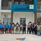 foto istimewa  : Bersama para pekerja dan anggota polresta banggai