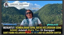 foto istimewa : Pemuda  ASOKA ( Anak Soho Kampung Atas ) Thamin Nasir yang lahir dan besar di Kampung asam